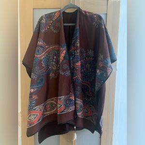 NWT reversible poncho!